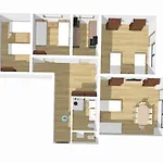 Krelax Baroque Living - 4 Bedrooms - 8 Guests - Balcony - Parking - Smart Tv - Near Train Station And Highway Apartamento *