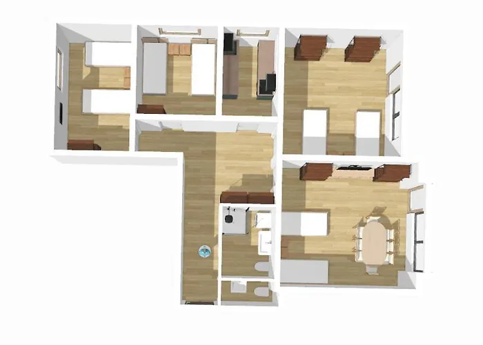 Krelax - - Modern For 8 People 公寓 *